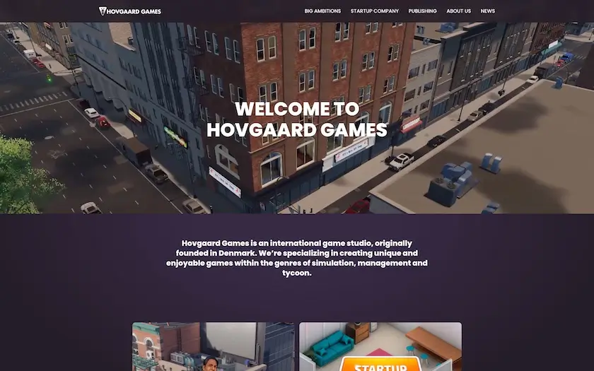 Hovgaard Website